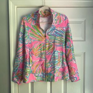 Lilly Pulitzer full zip up.
